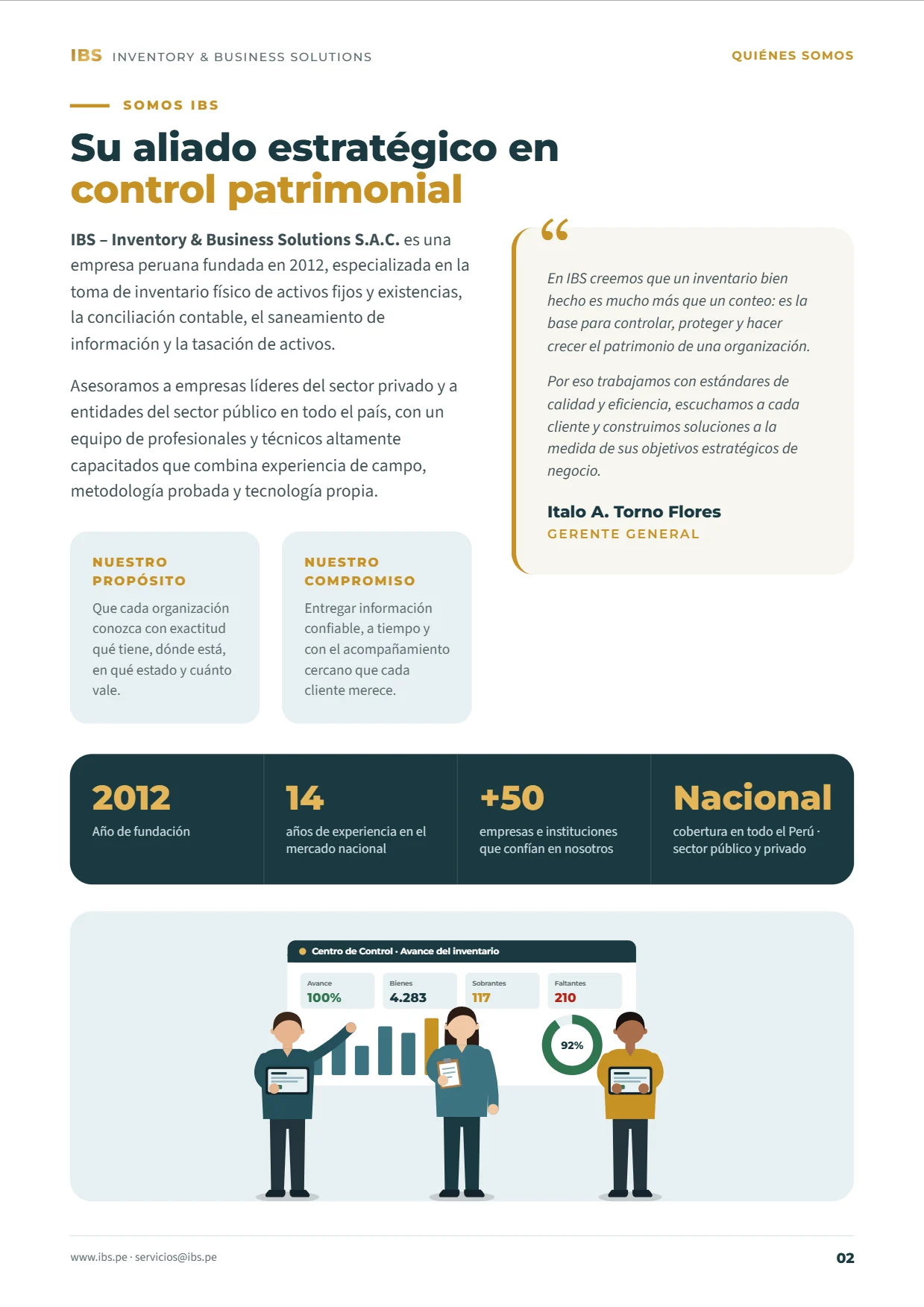 Brochure IBS, página 2