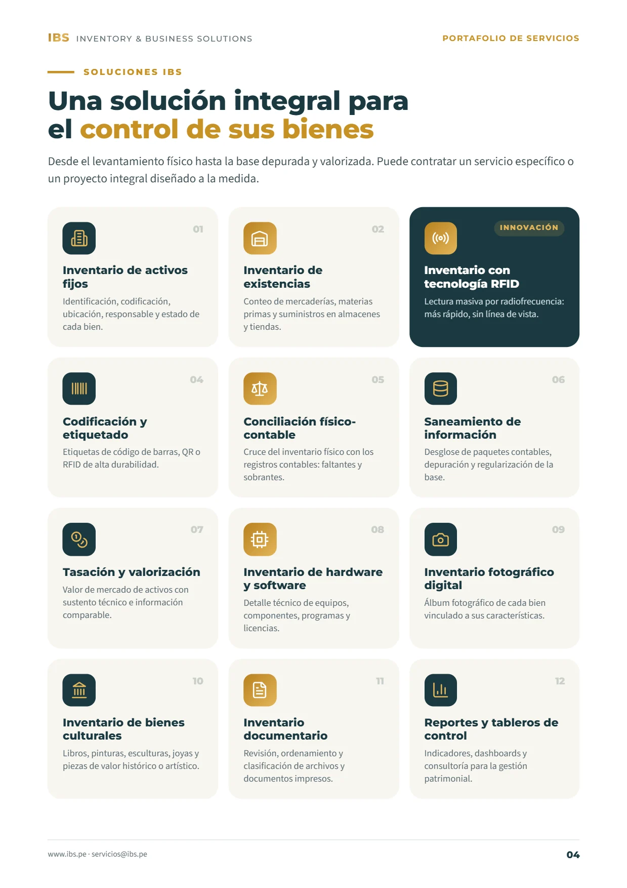 Brochure IBS, página 4