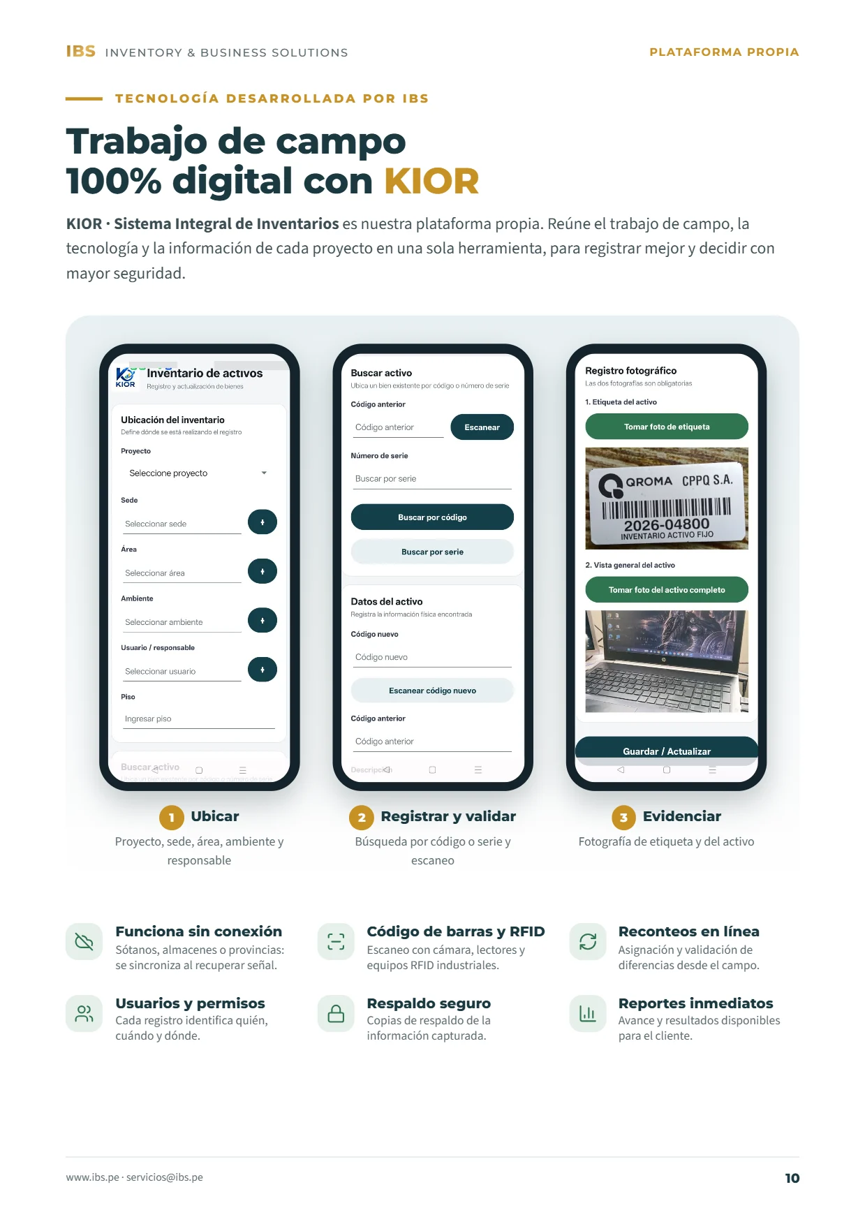Brochure IBS, página 10